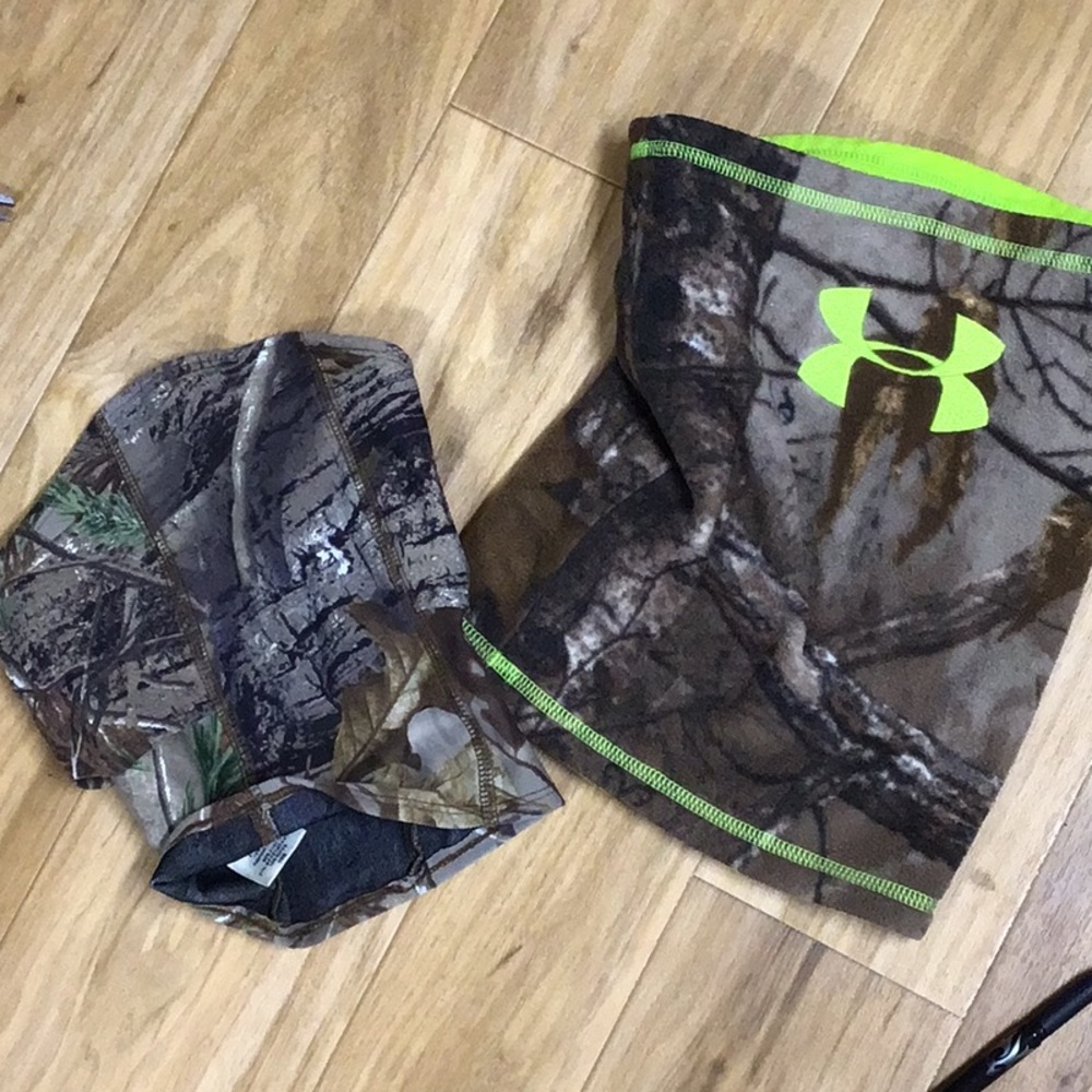 Under Armour Fleece Camo Gaiter / Neck Warmer / Scenter Control + Sportsmask